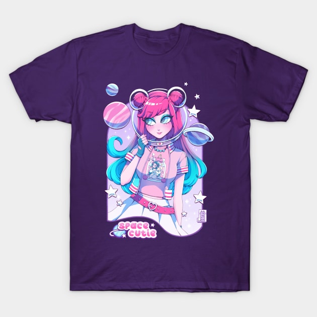 Space girl T-Shirt by Trsgatos